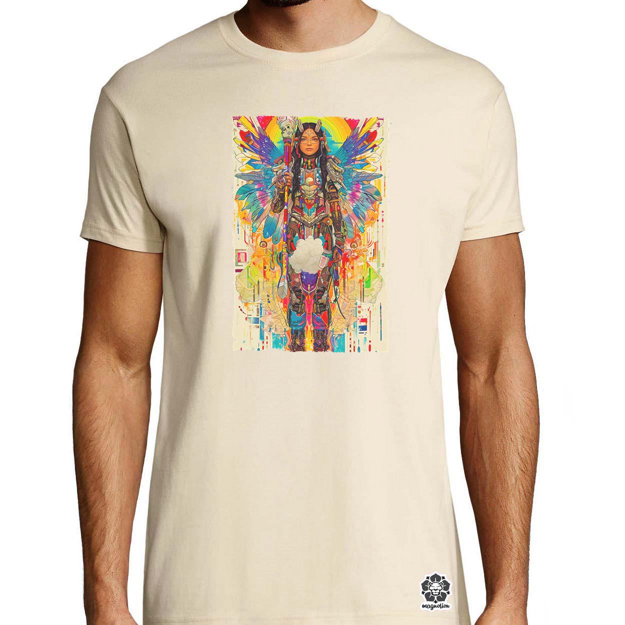 Art Nouveau amerikai őslakos v2 egyedi póló 