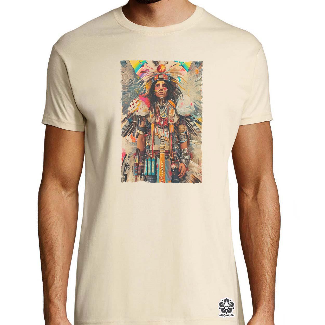 Art Nouveau amerikai őslakos v5 egyedi póló 