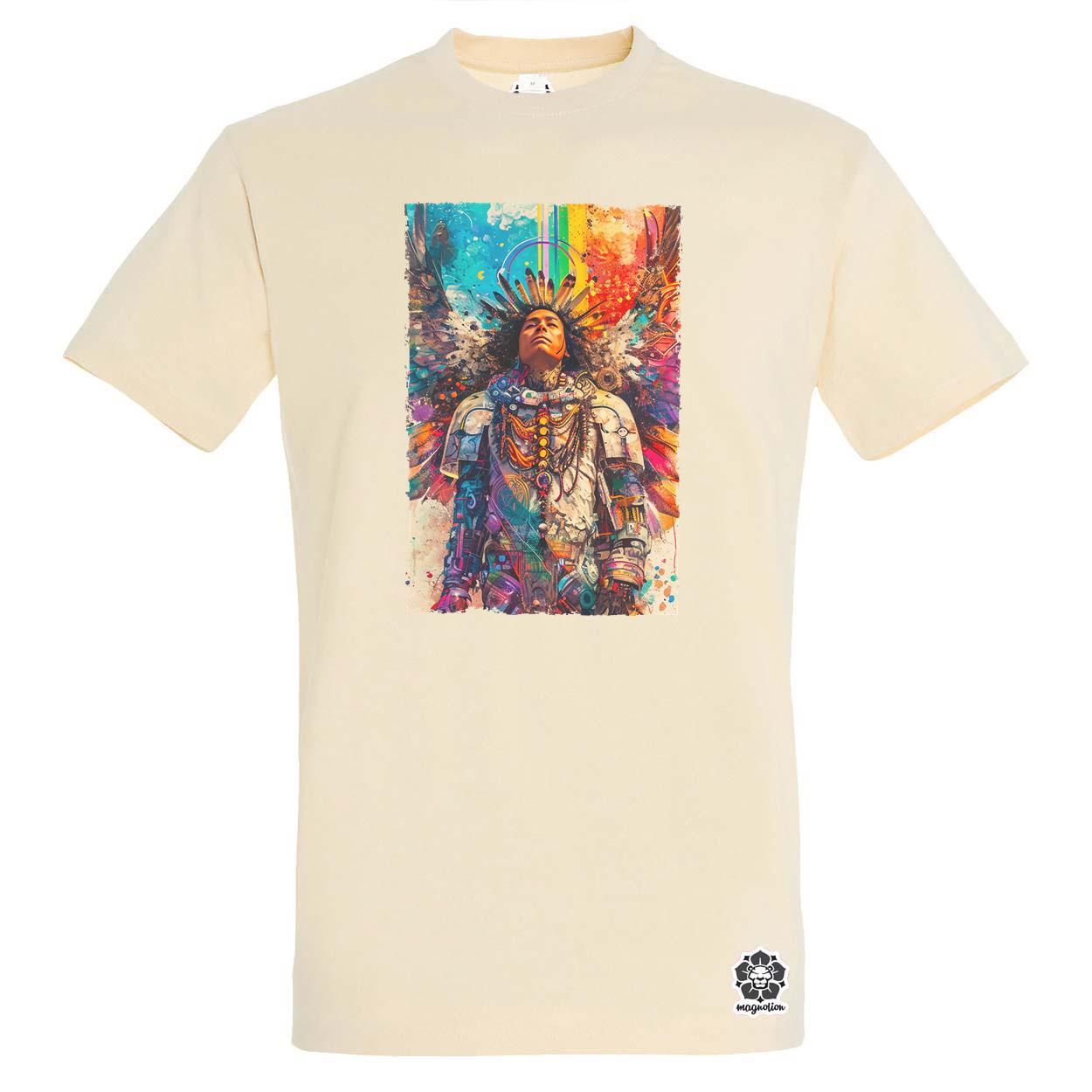 Art Nouveau amerikai őslakos v6 egyedi póló 