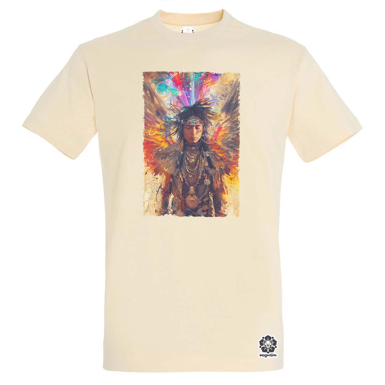 Art Nouveau amerikai őslakos v7 egyedi póló 