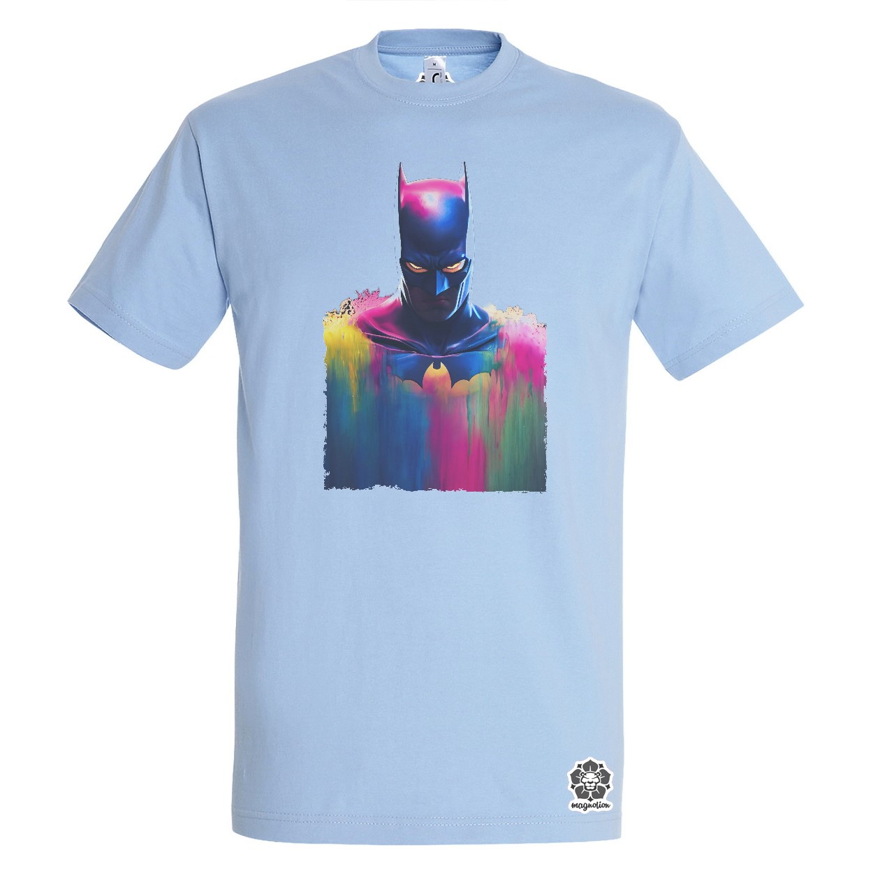 Batman színes folyékony bevonattal v1 egyedi póló 