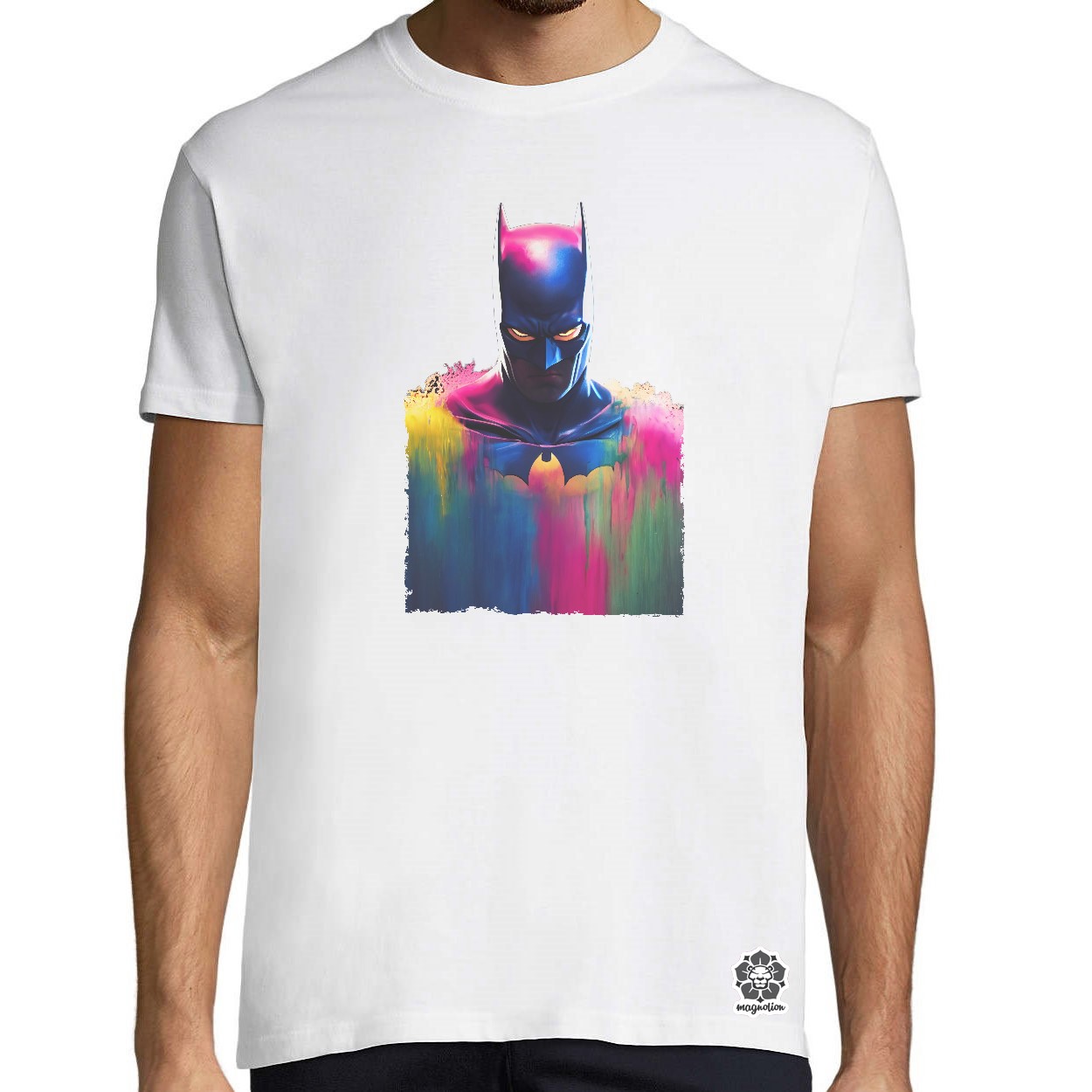 Batman színes folyékony bevonattal v1 egyedi póló 