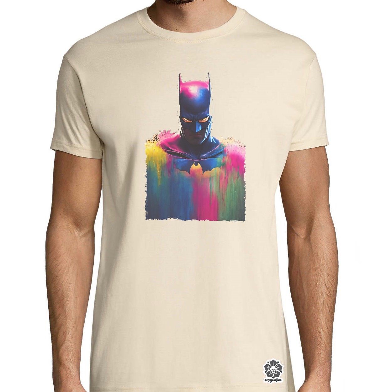 Batman színes folyékony bevonattal v1 egyedi póló 