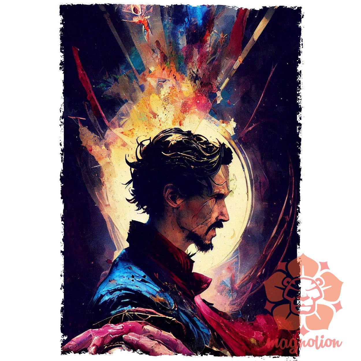 Doctor Strange fanart v1 egyedi póló 