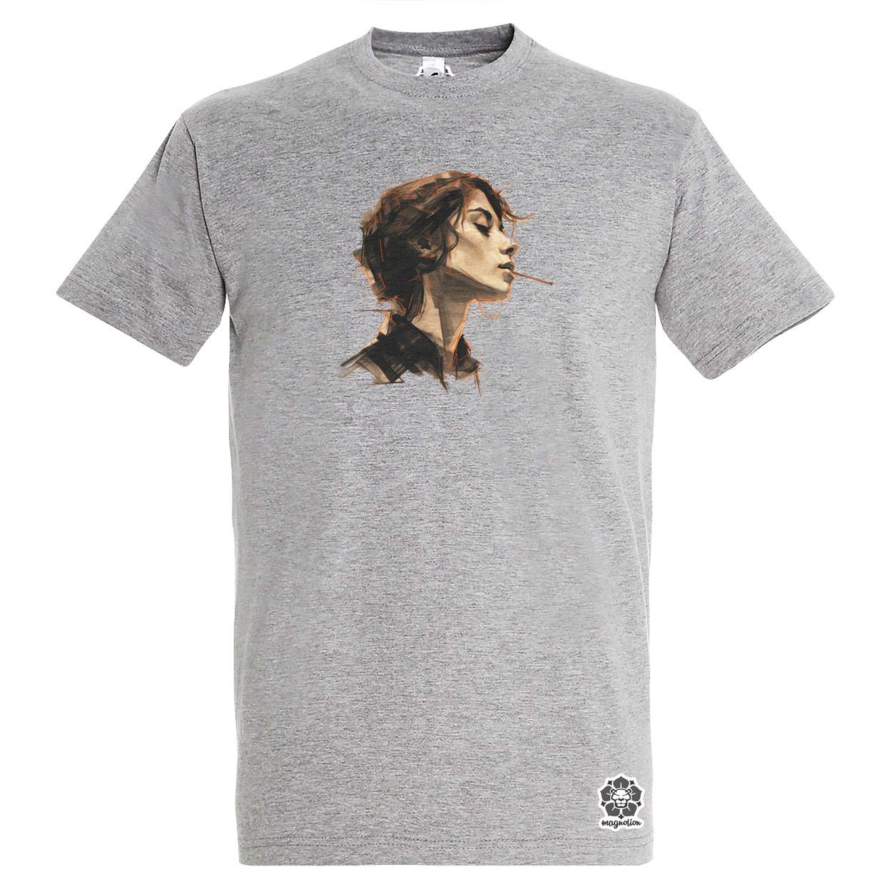 Rágyújtok v2 egyedi póló 