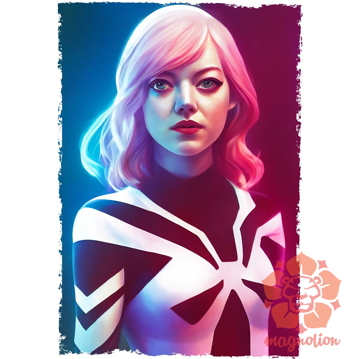 Ghost Spider fanart egyedi póló 