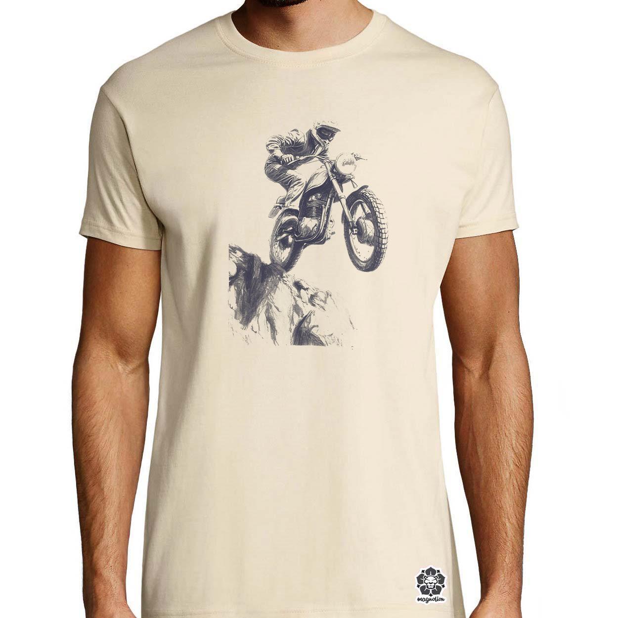 Motocross v1 egyedi póló 