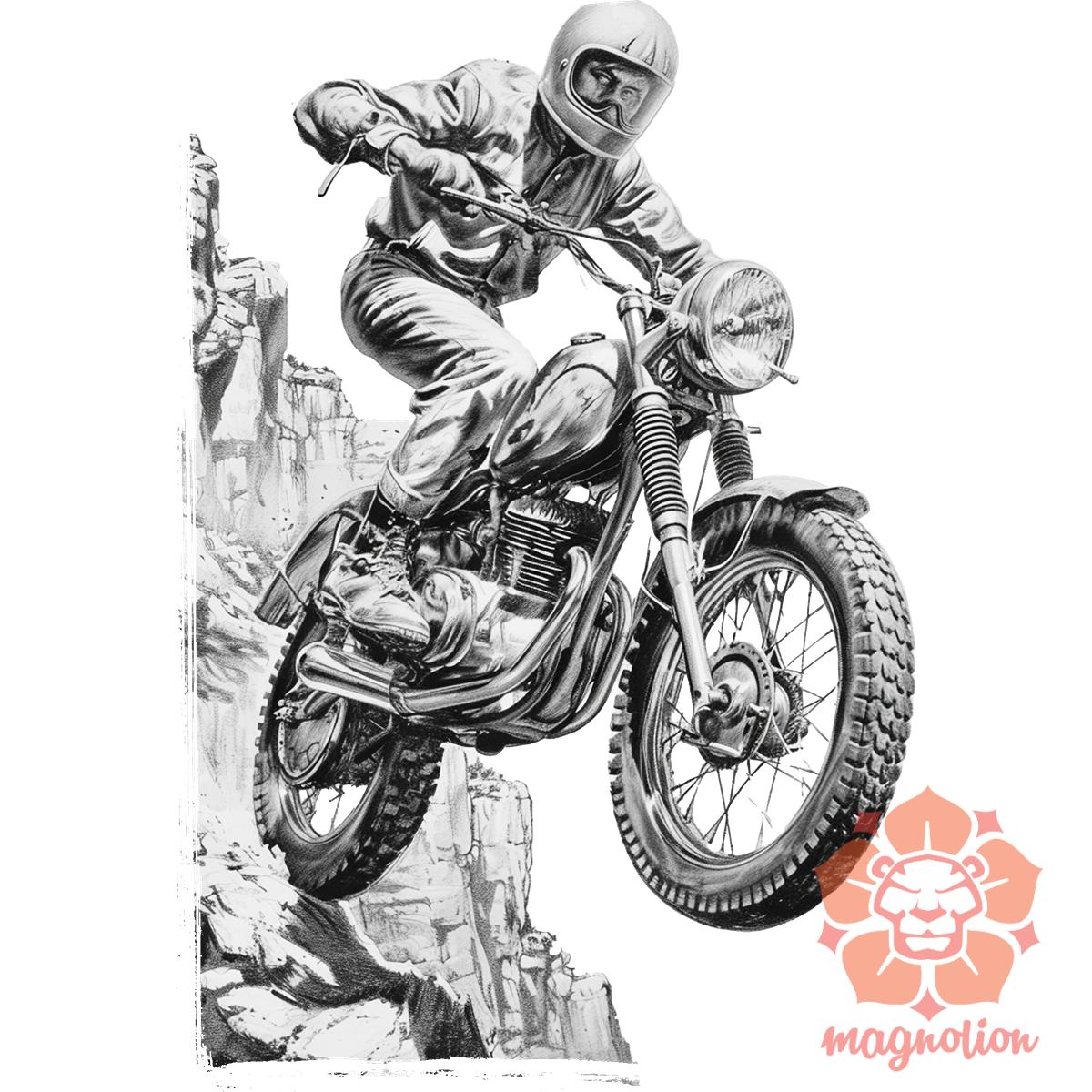 Motocross v4 egyedi póló 