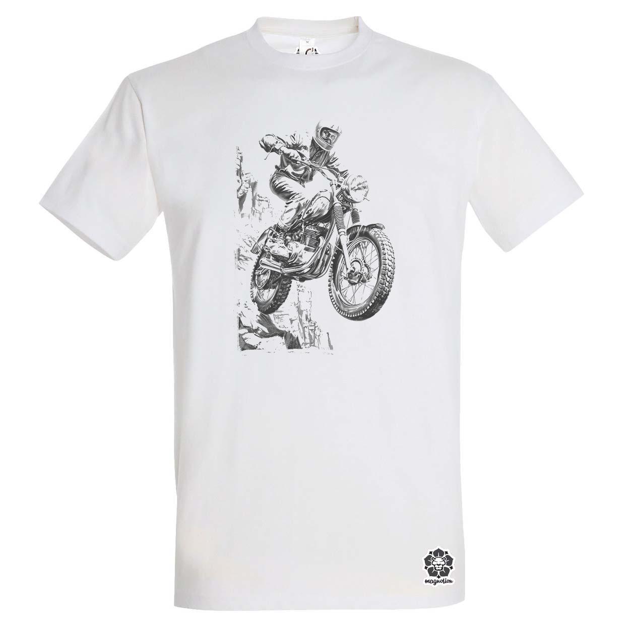 Motocross v4 egyedi póló 