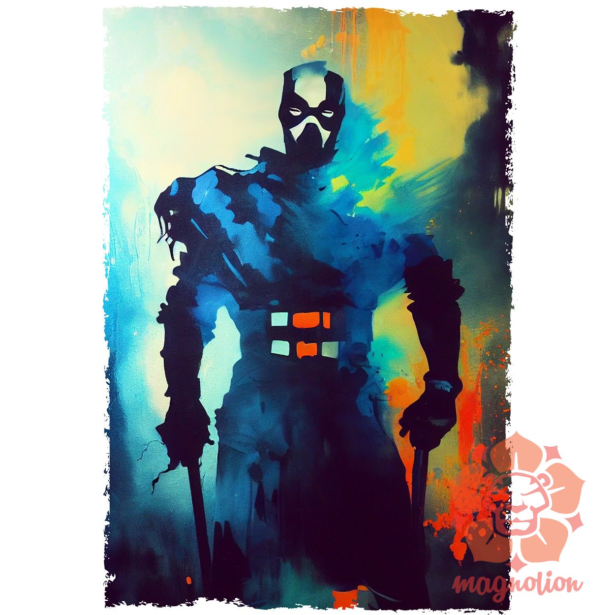 Grafiti művészet Deadpool v2 egyedi póló 