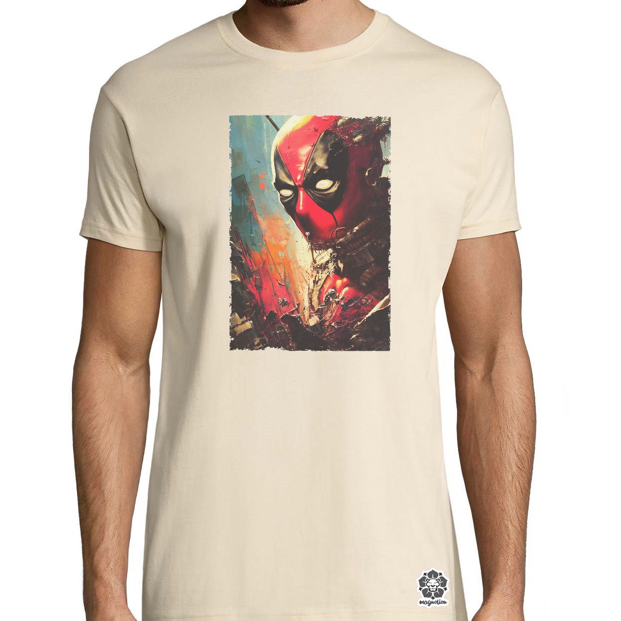 Grafiti művészet Deadpool v3 egyedi póló 