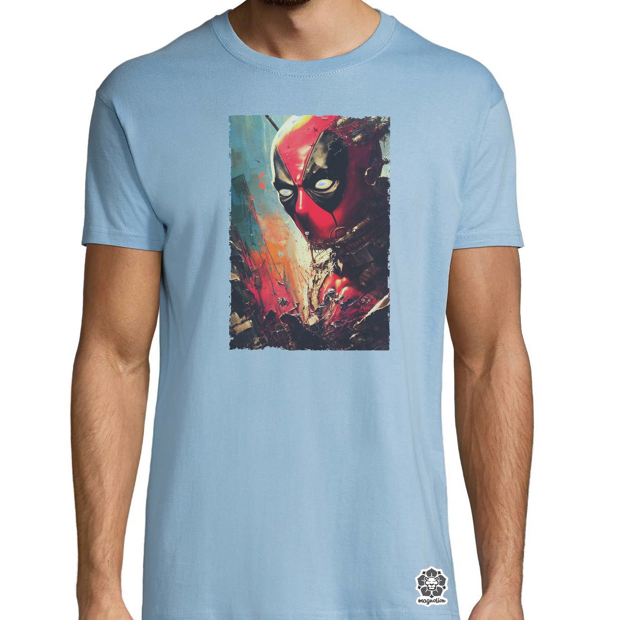 Grafiti művészet Deadpool v3 egyedi póló 