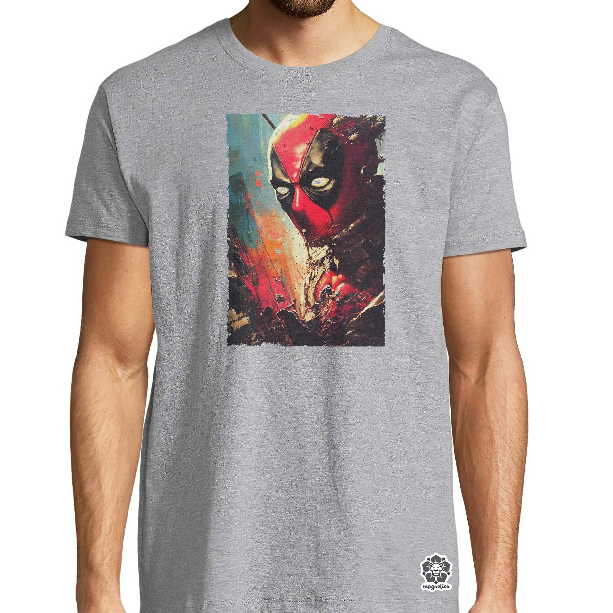 Grafiti művészet Deadpool v3 egyedi póló 