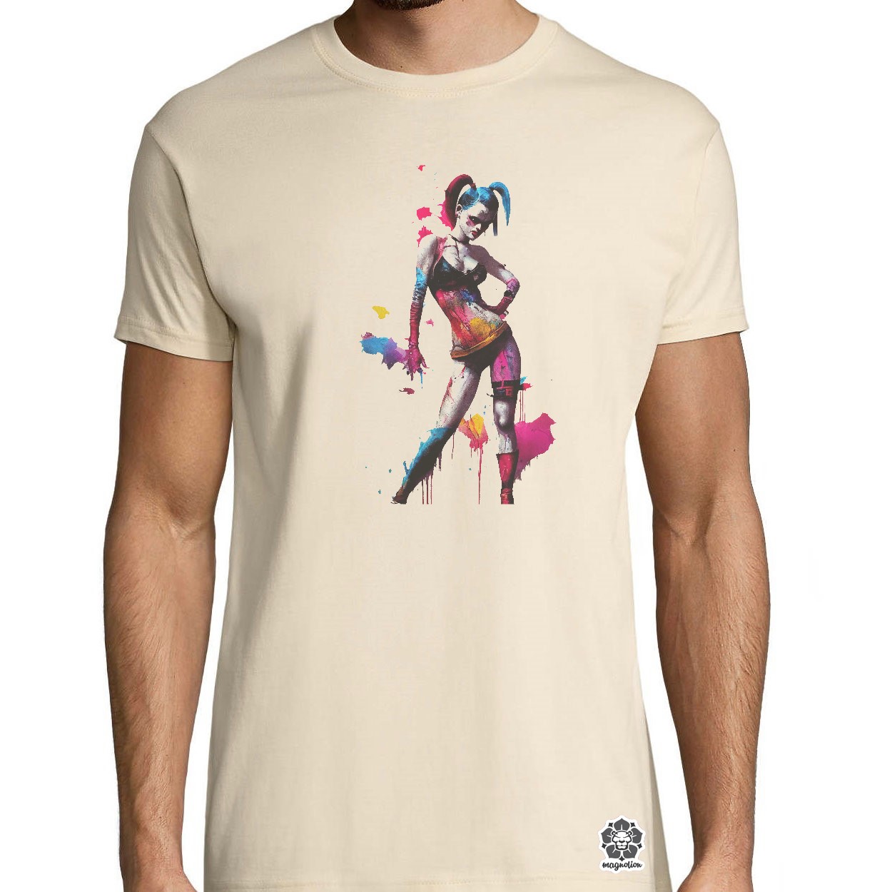 Grafiti művészet Harley Quinn v1 egyedi póló 