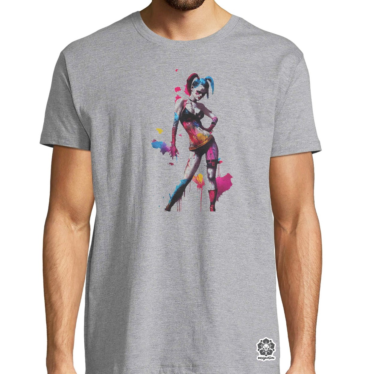 Grafiti művészet Harley Quinn v1 egyedi póló 