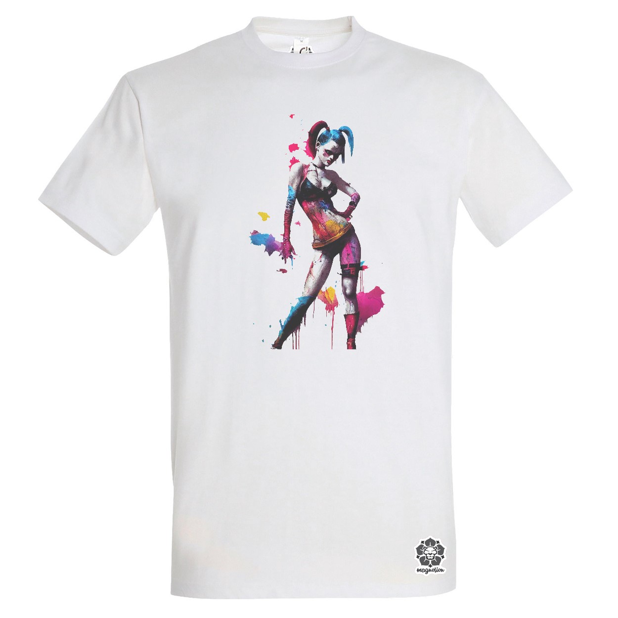Grafiti művészet Harley Quinn v1 egyedi póló 