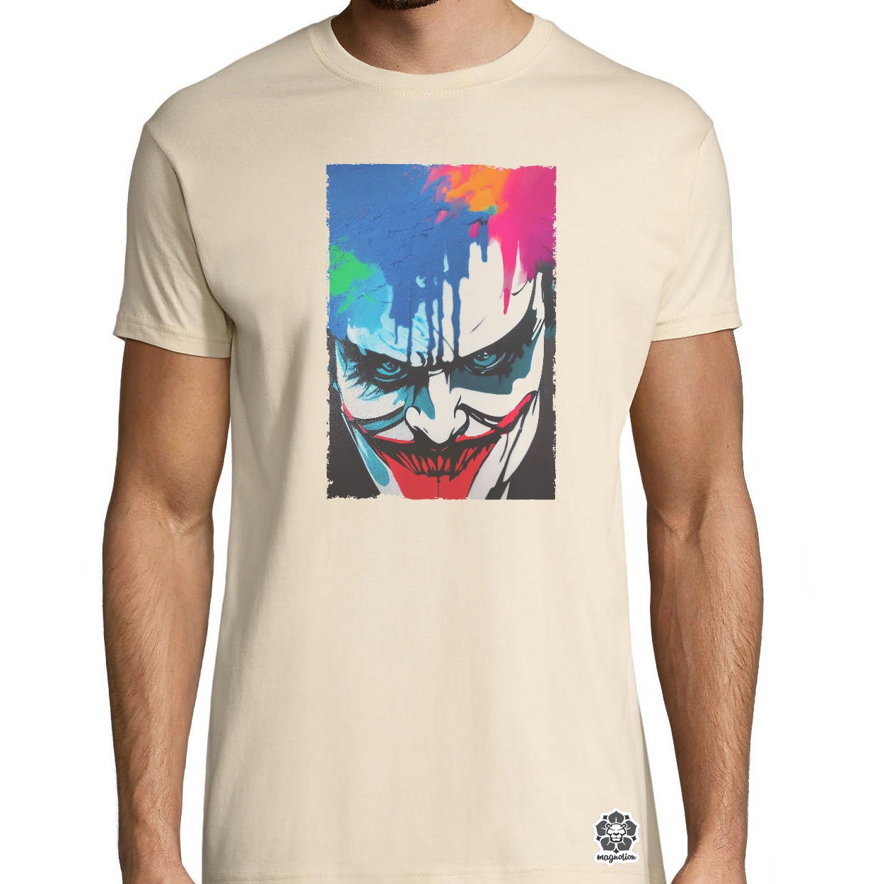 Grafiti művészet Joker v1 egyedi póló 
