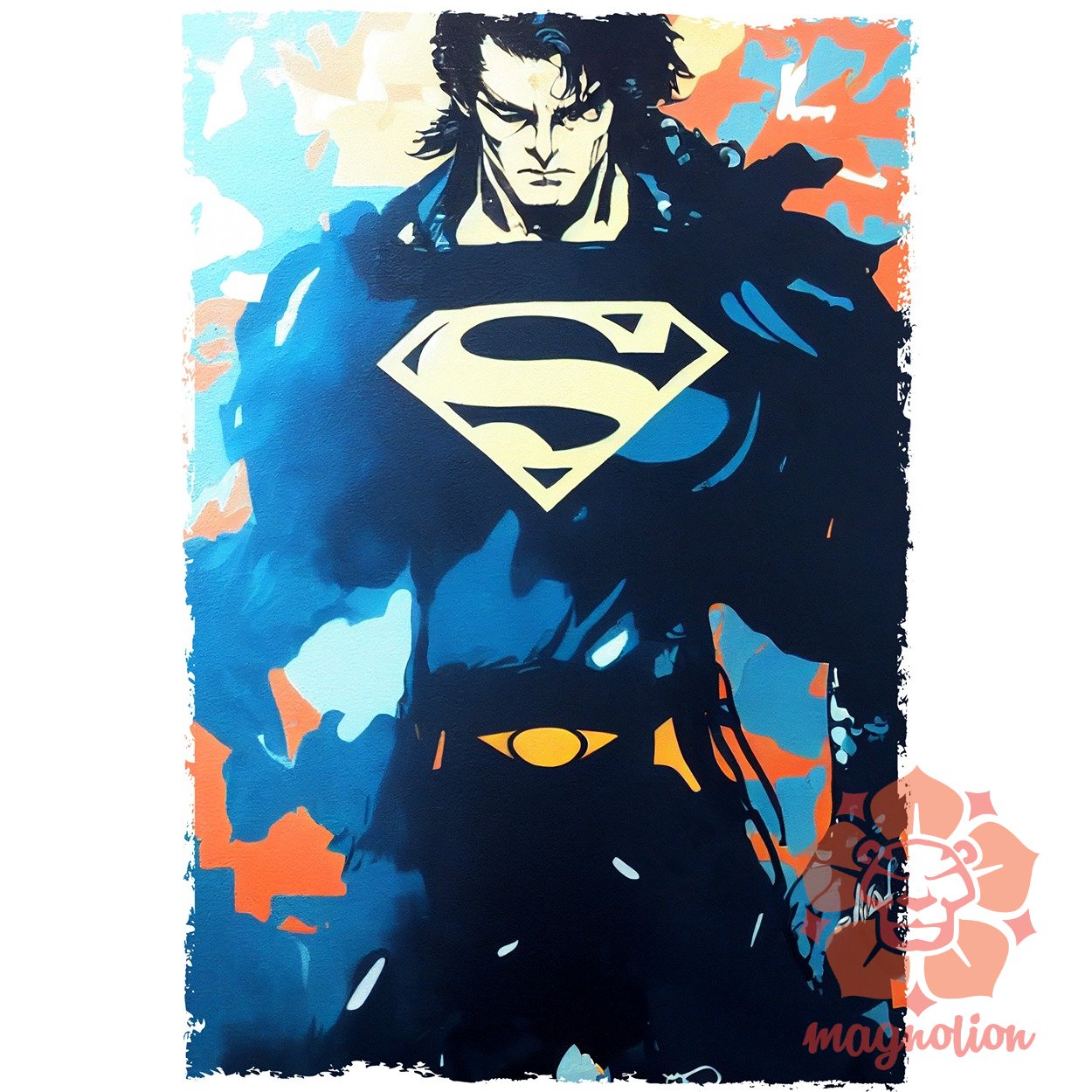 Grafiti művészet Superman v2 egyedi póló 