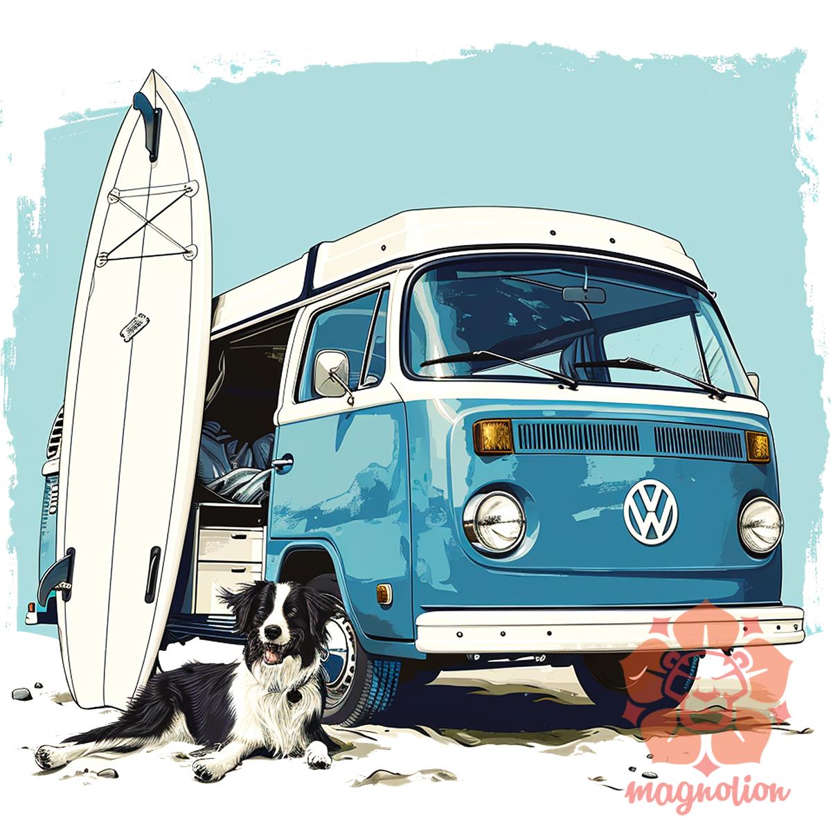 Campervan vibe v2 egyedi  pulóver 
