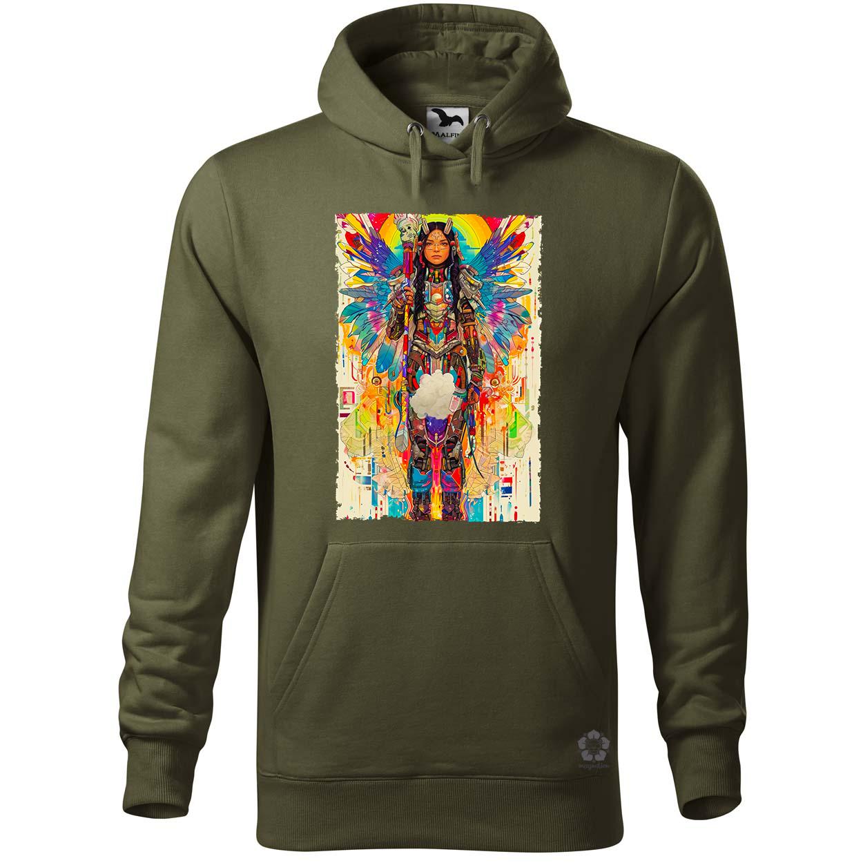 Art Nouveau amerikai őslakos v2 egyedi  pulóver 