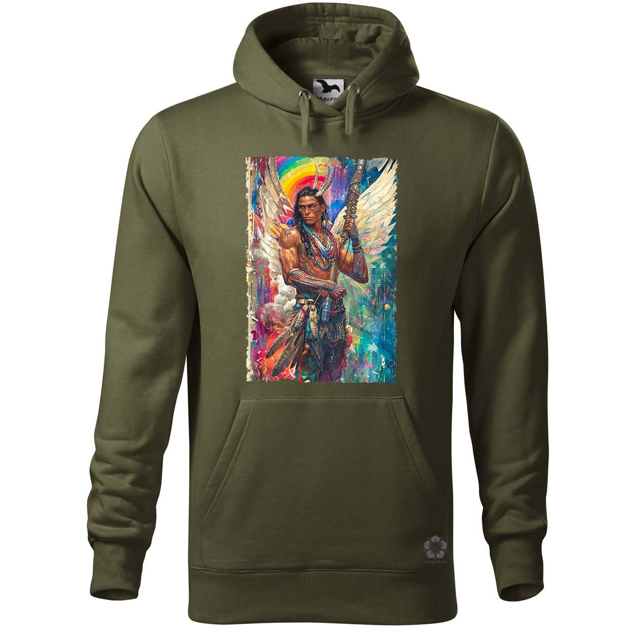 Art Nouveau amerikai őslakos v4 egyedi  pulóver 