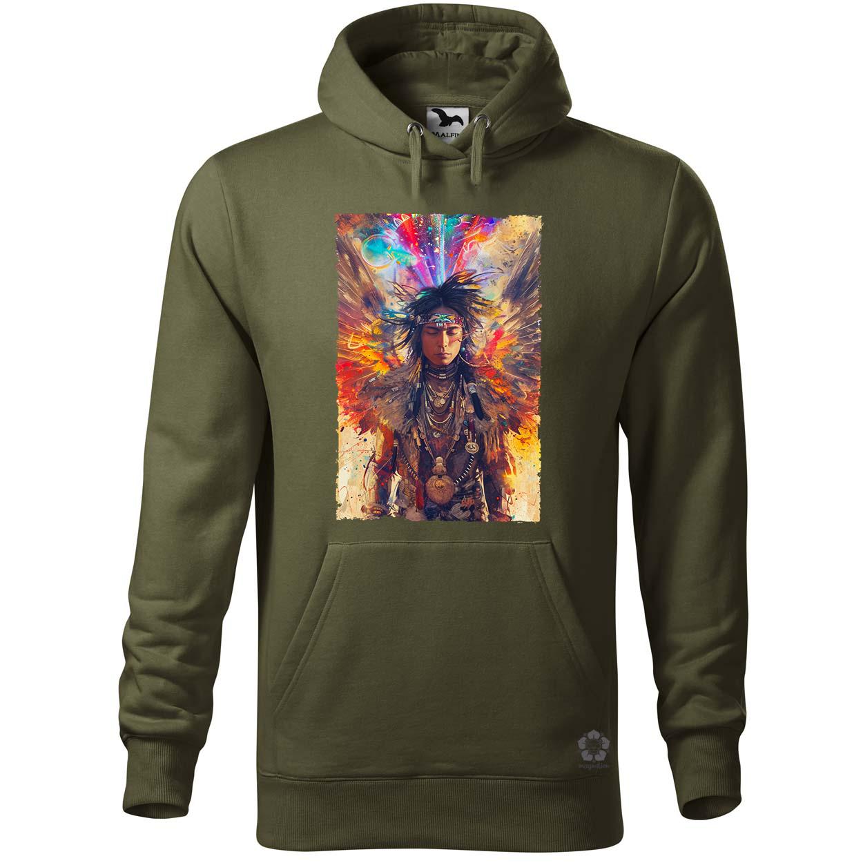 Art Nouveau amerikai őslakos v7 egyedi  pulóver 