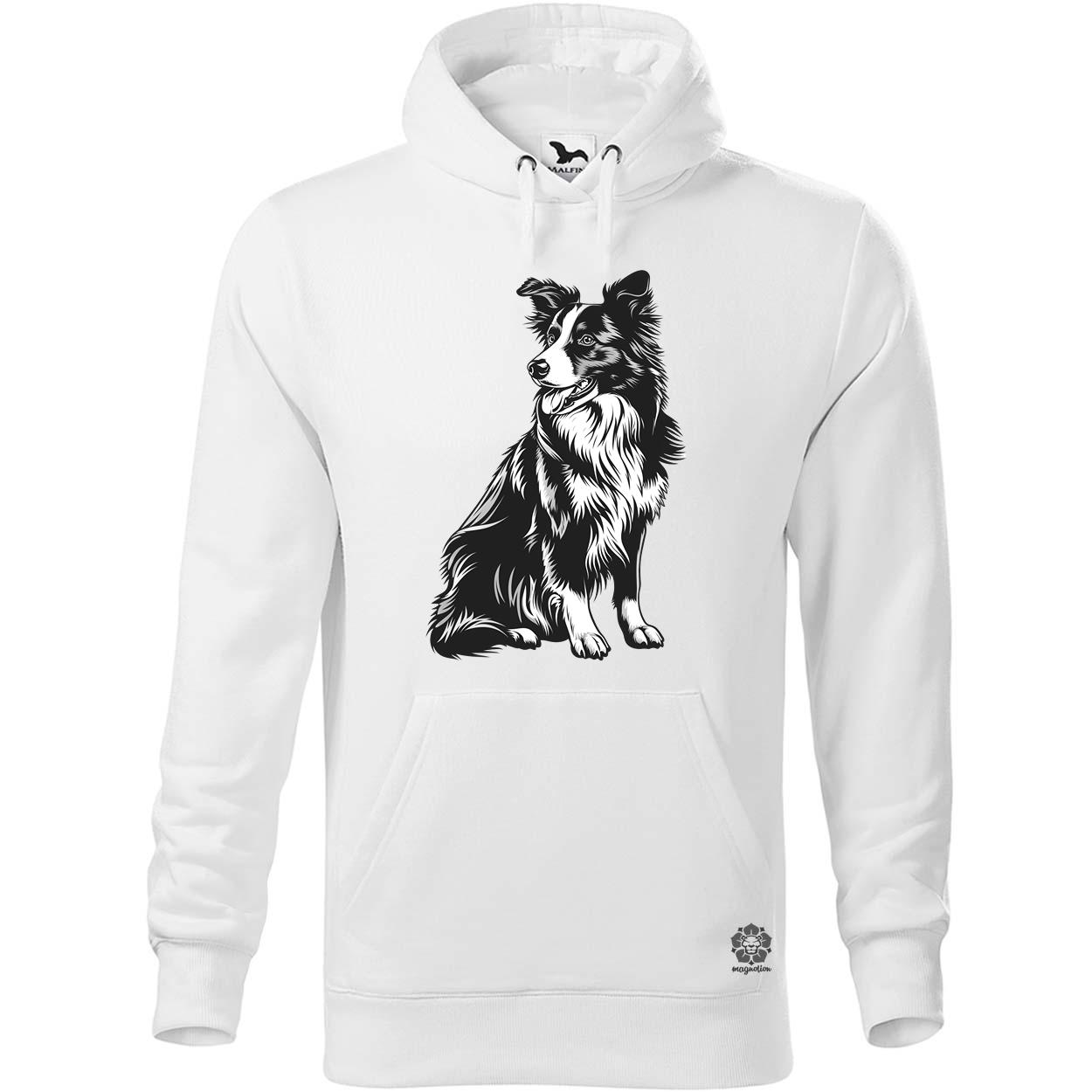 Border collie rajz v6 egyedi  pulóver 
