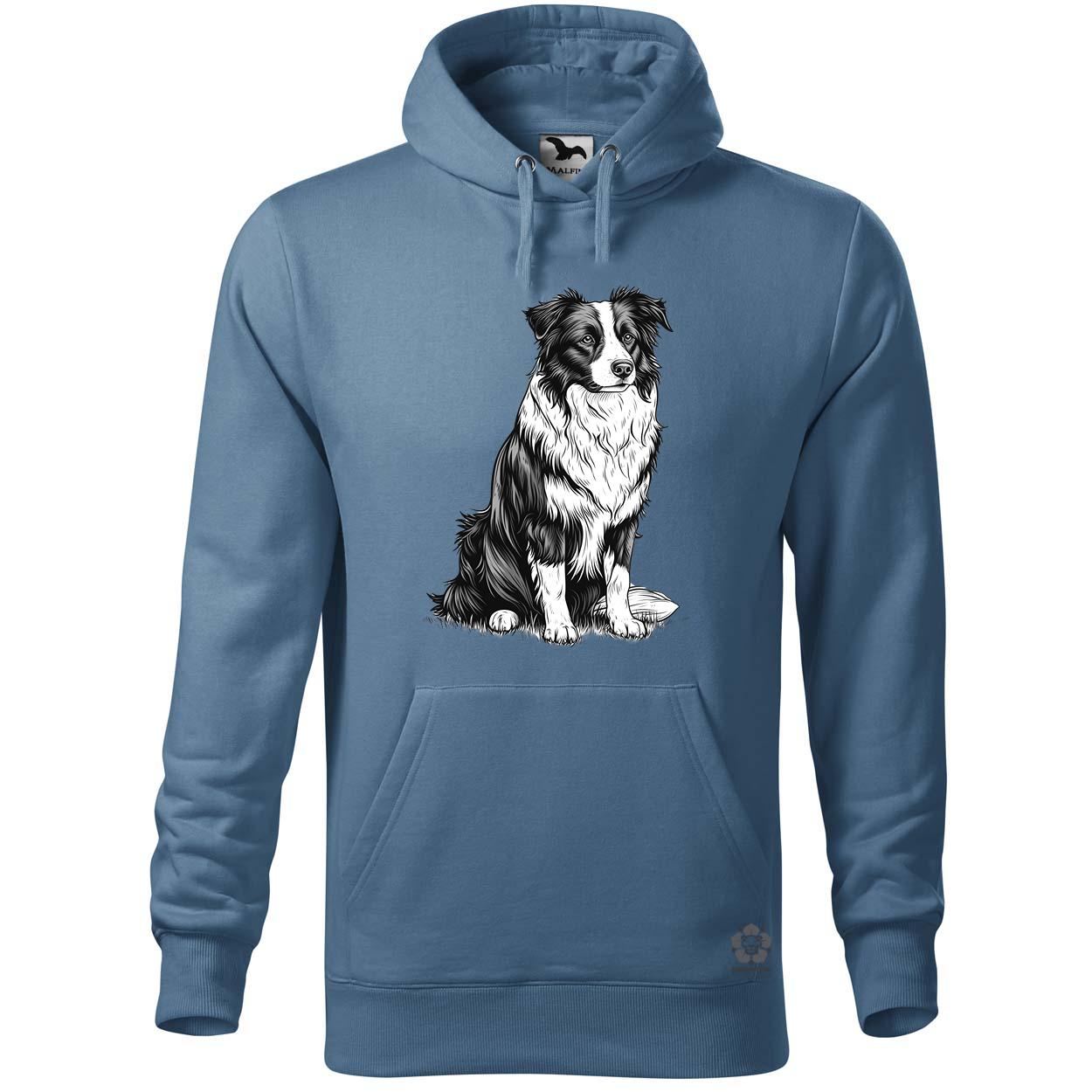 Border collie rajz v7 egyedi  pulóver 