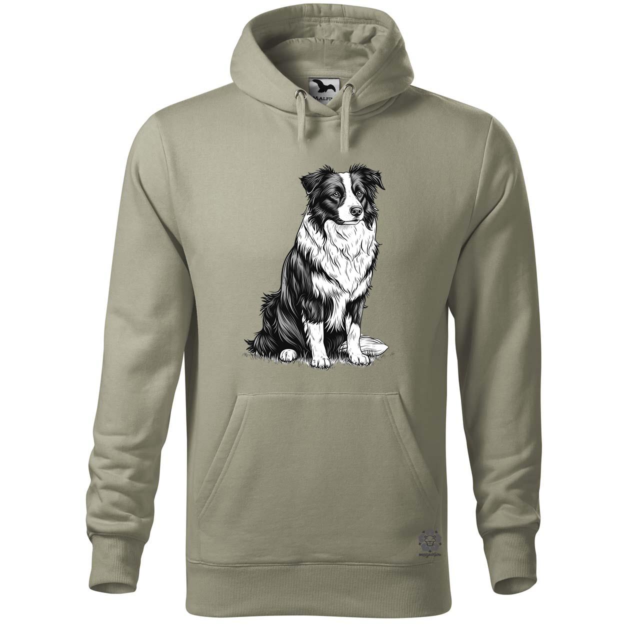 Border collie rajz v7 egyedi  pulóver 