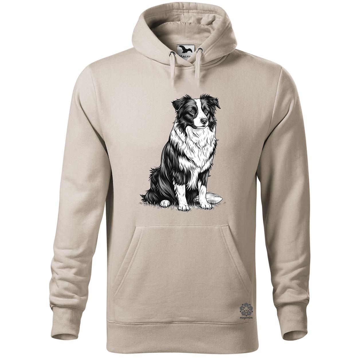 Border collie rajz v7 egyedi  pulóver 