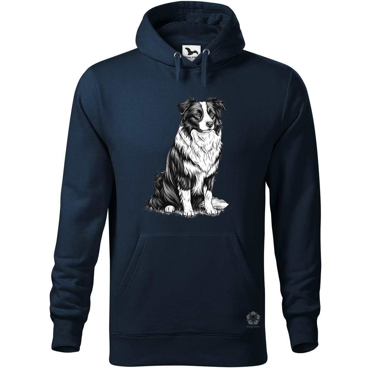 Border collie rajz v7 egyedi  pulóver 