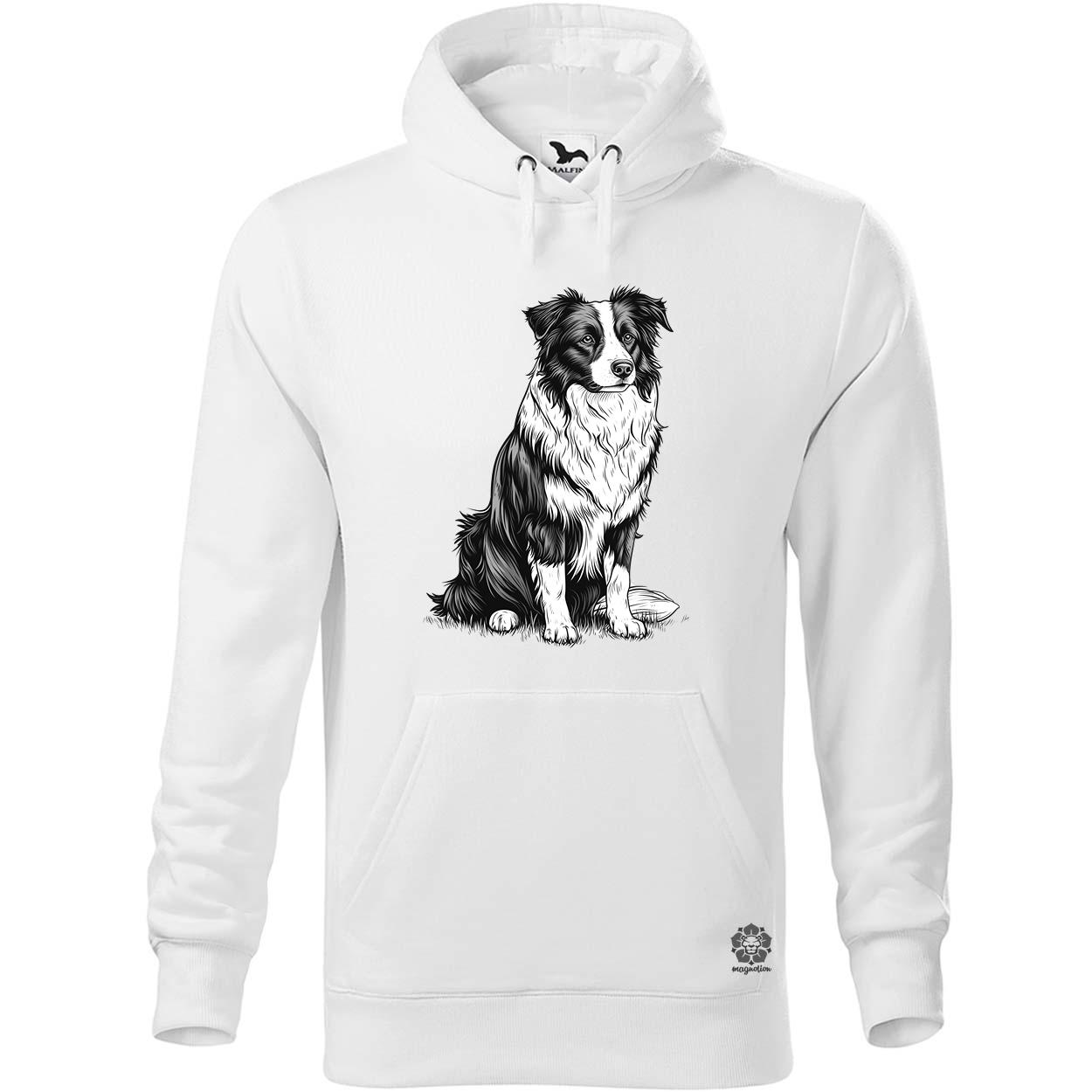 Border collie rajz v7 egyedi  pulóver 