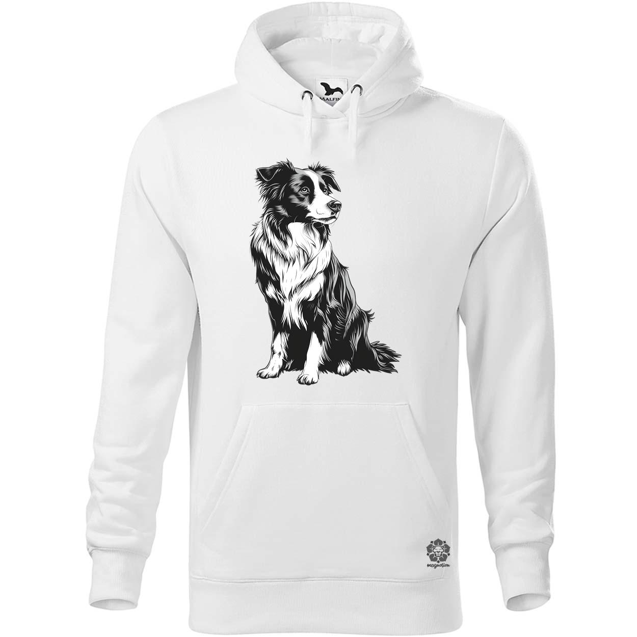 Border collie rajz v8 egyedi  pulóver 