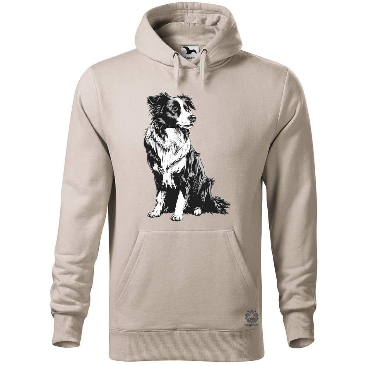 Border collie rajz v8 egyedi  pulóver 