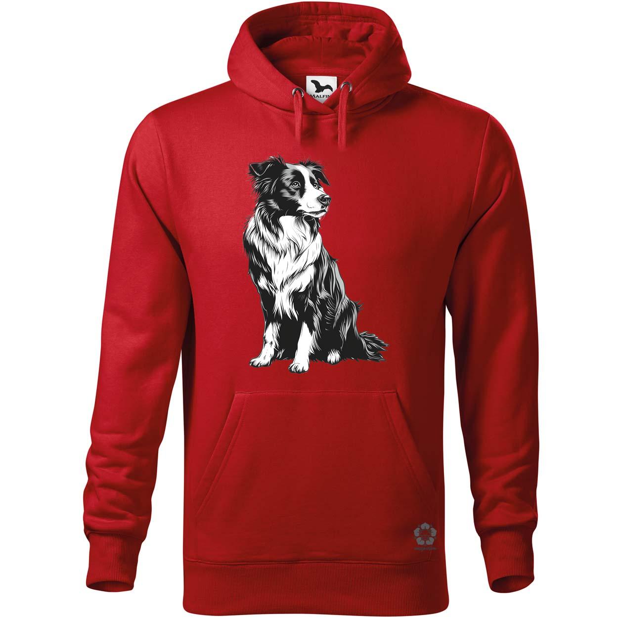 Border collie rajz v8 egyedi  pulóver 