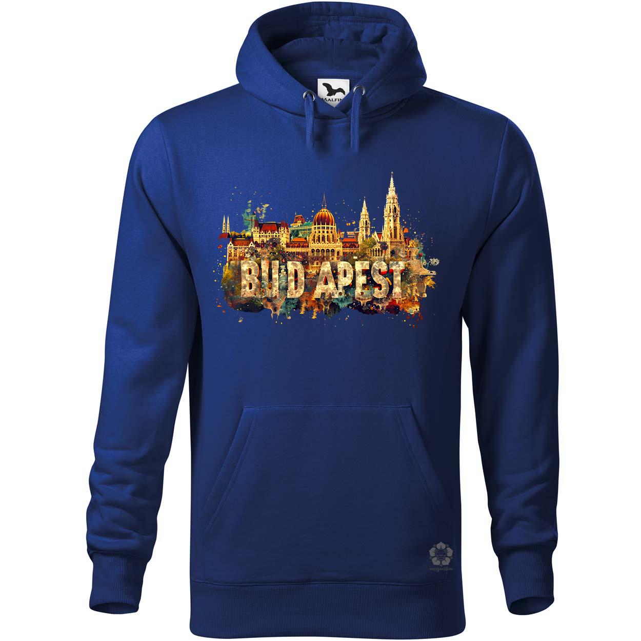 Budapest absztrakt v12 egyedi  pulóver 