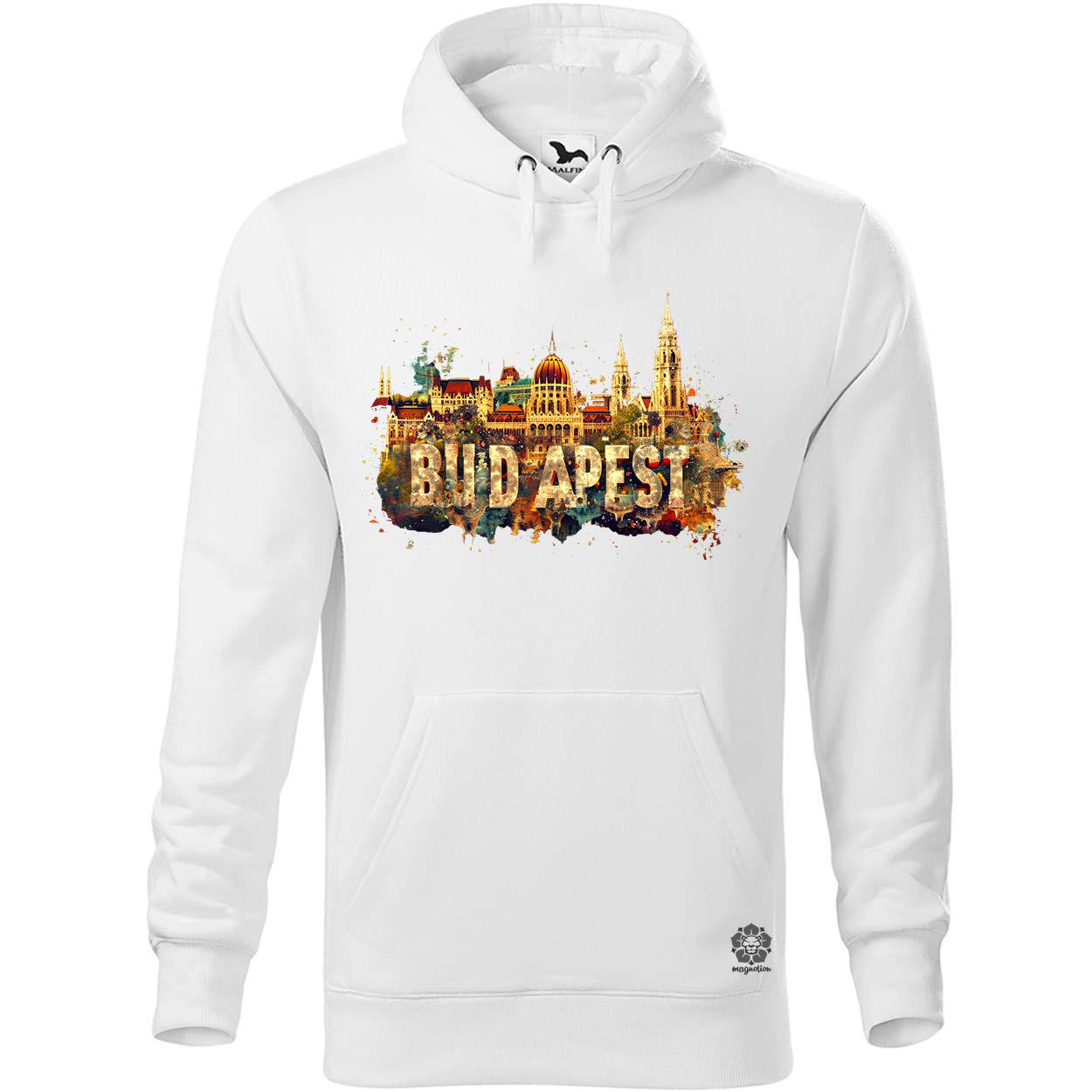 Budapest absztrakt v12 egyedi  pulóver 