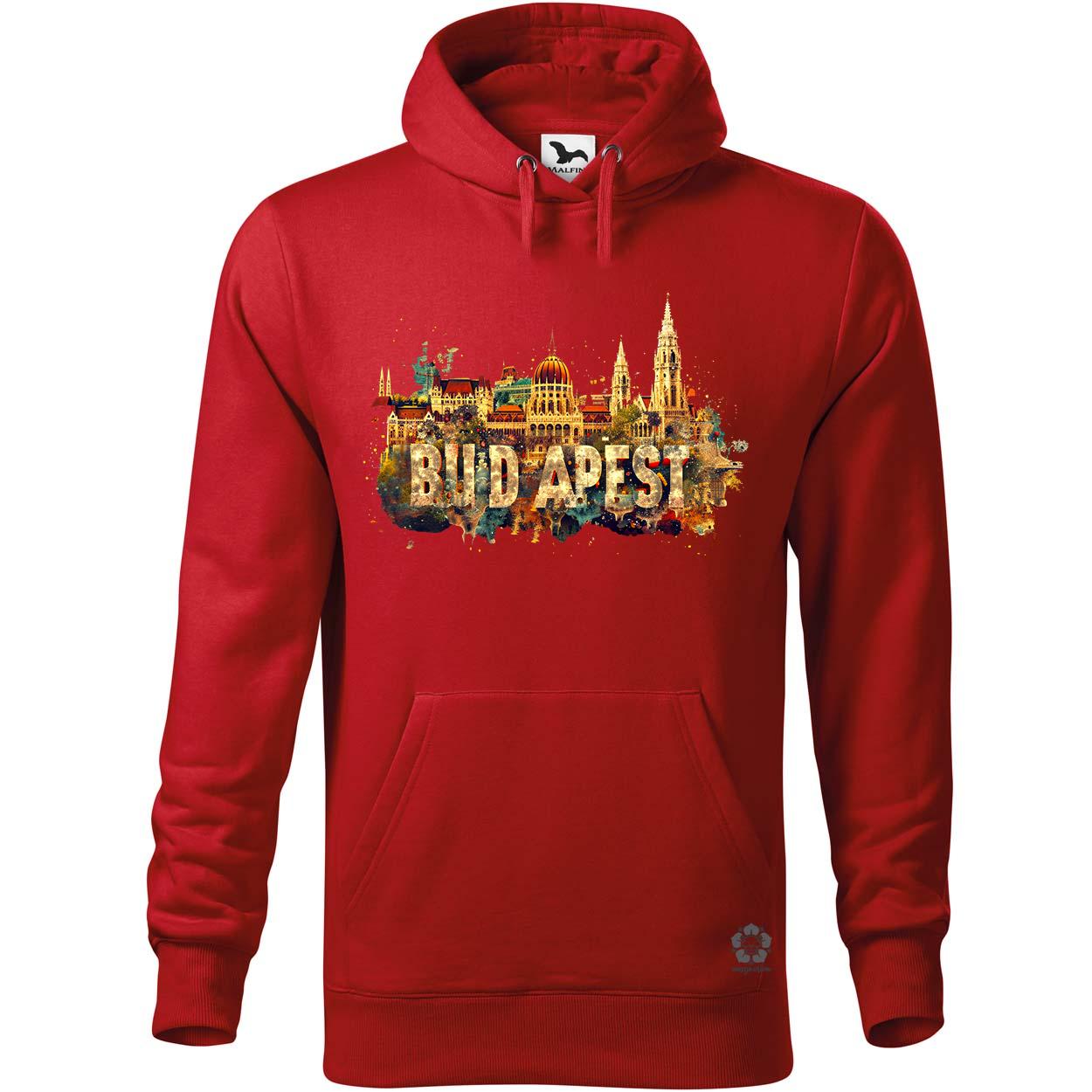 Budapest absztrakt v12 egyedi  pulóver 