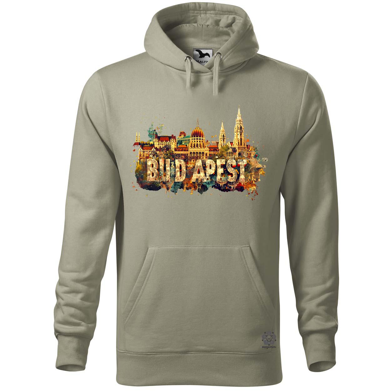 Budapest absztrakt v12 egyedi  pulóver 
