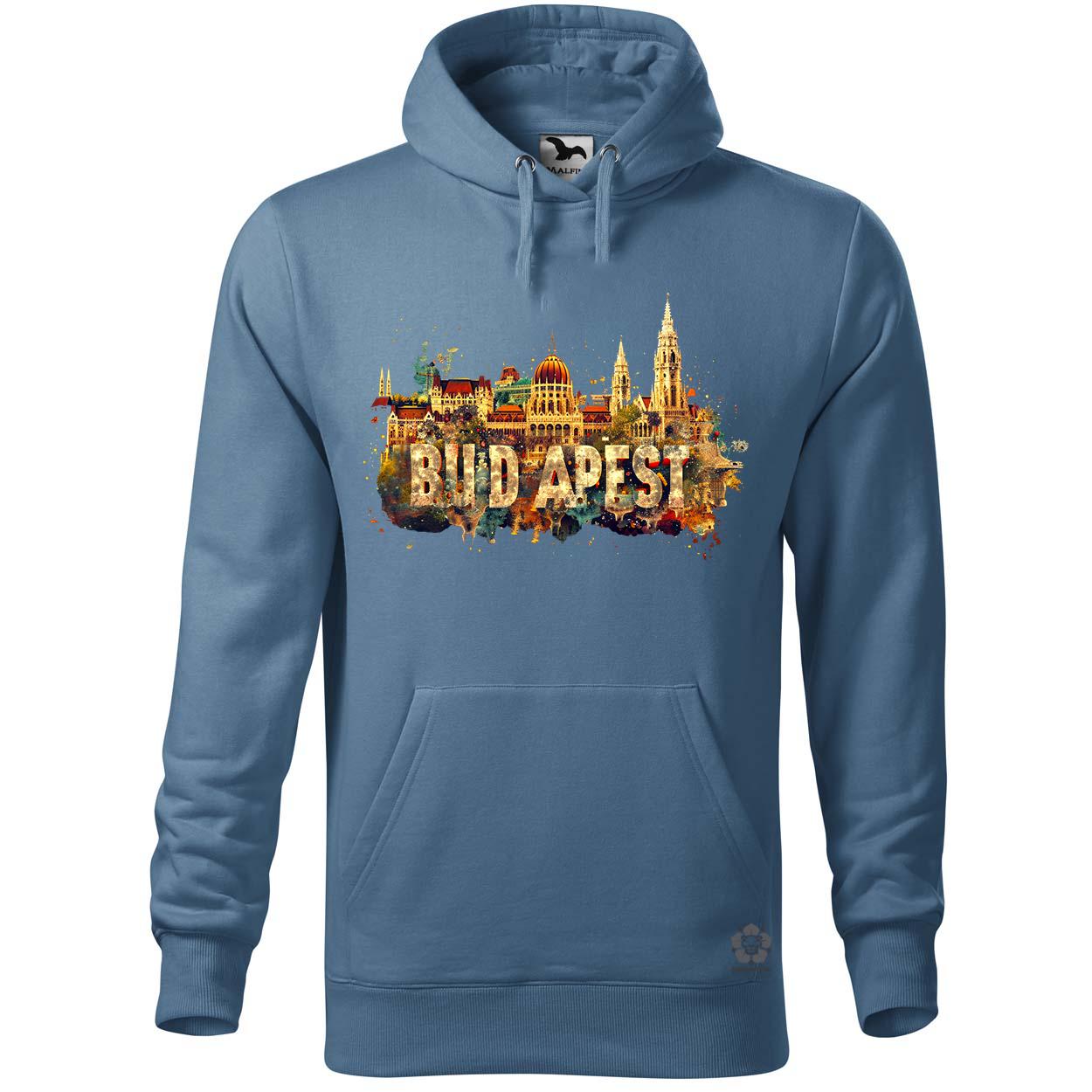 Budapest absztrakt v12 egyedi  pulóver 