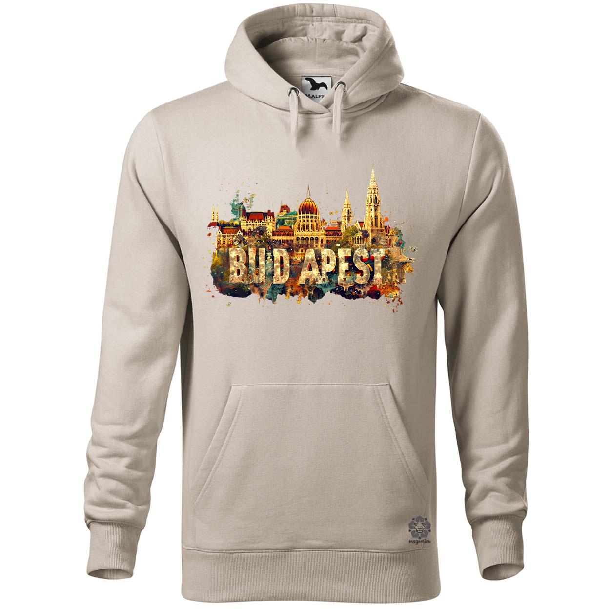 Budapest absztrakt v12 egyedi  pulóver 