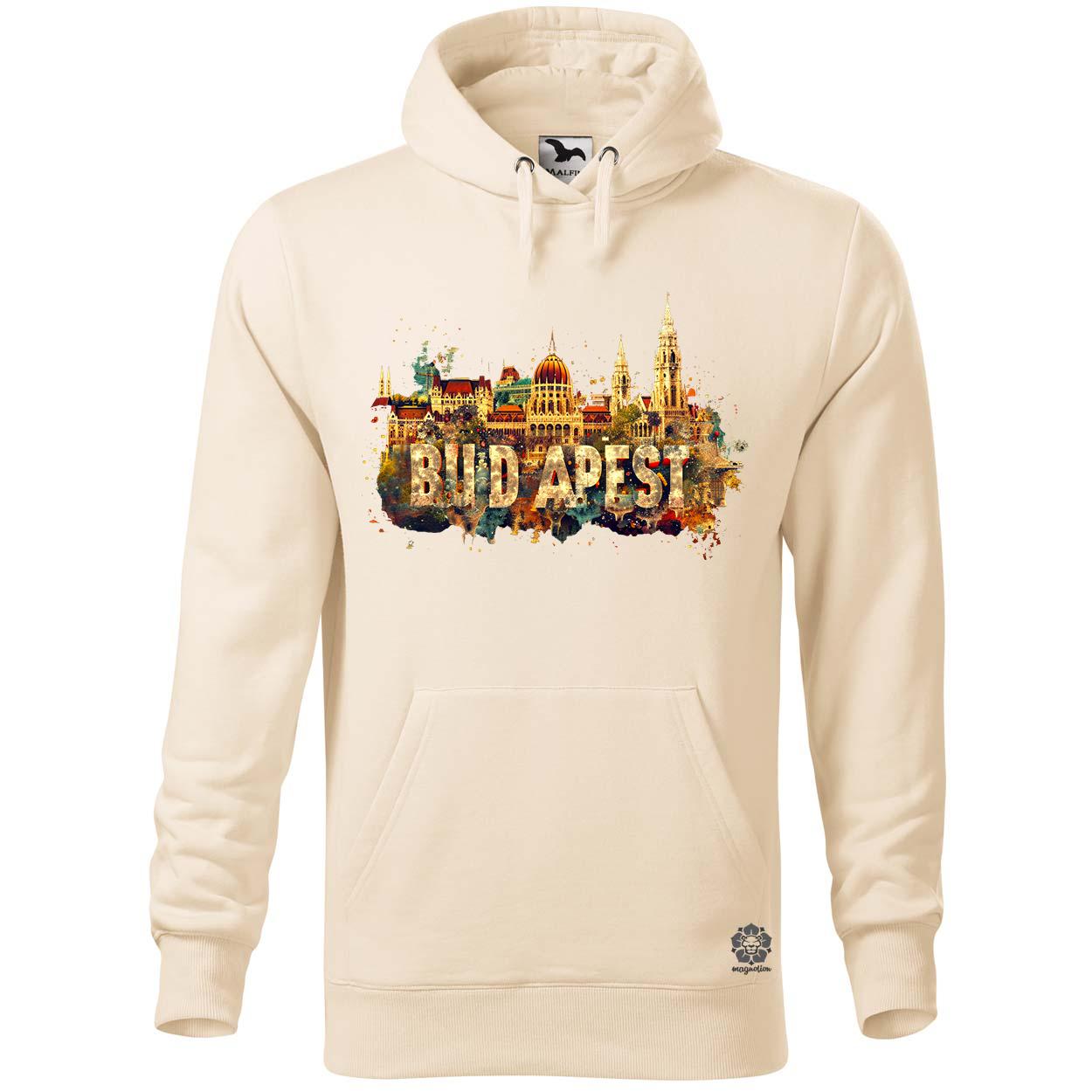 Budapest absztrakt v12 egyedi  pulóver 