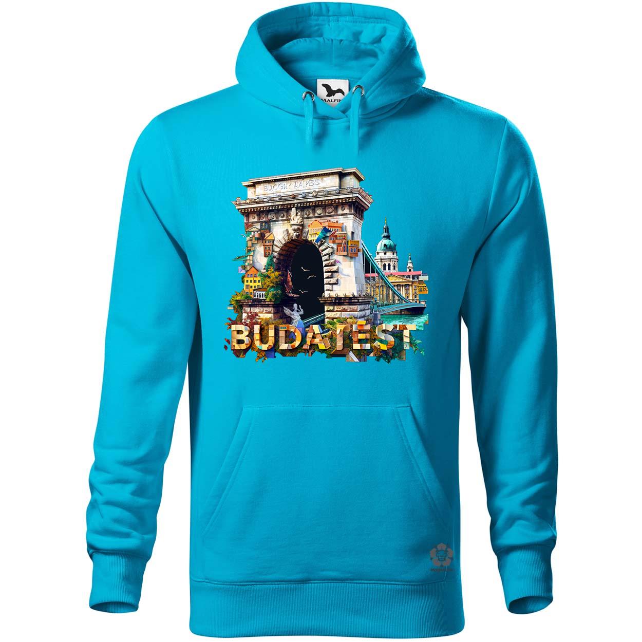 Budapest absztrakt v16 egyedi  pulóver 