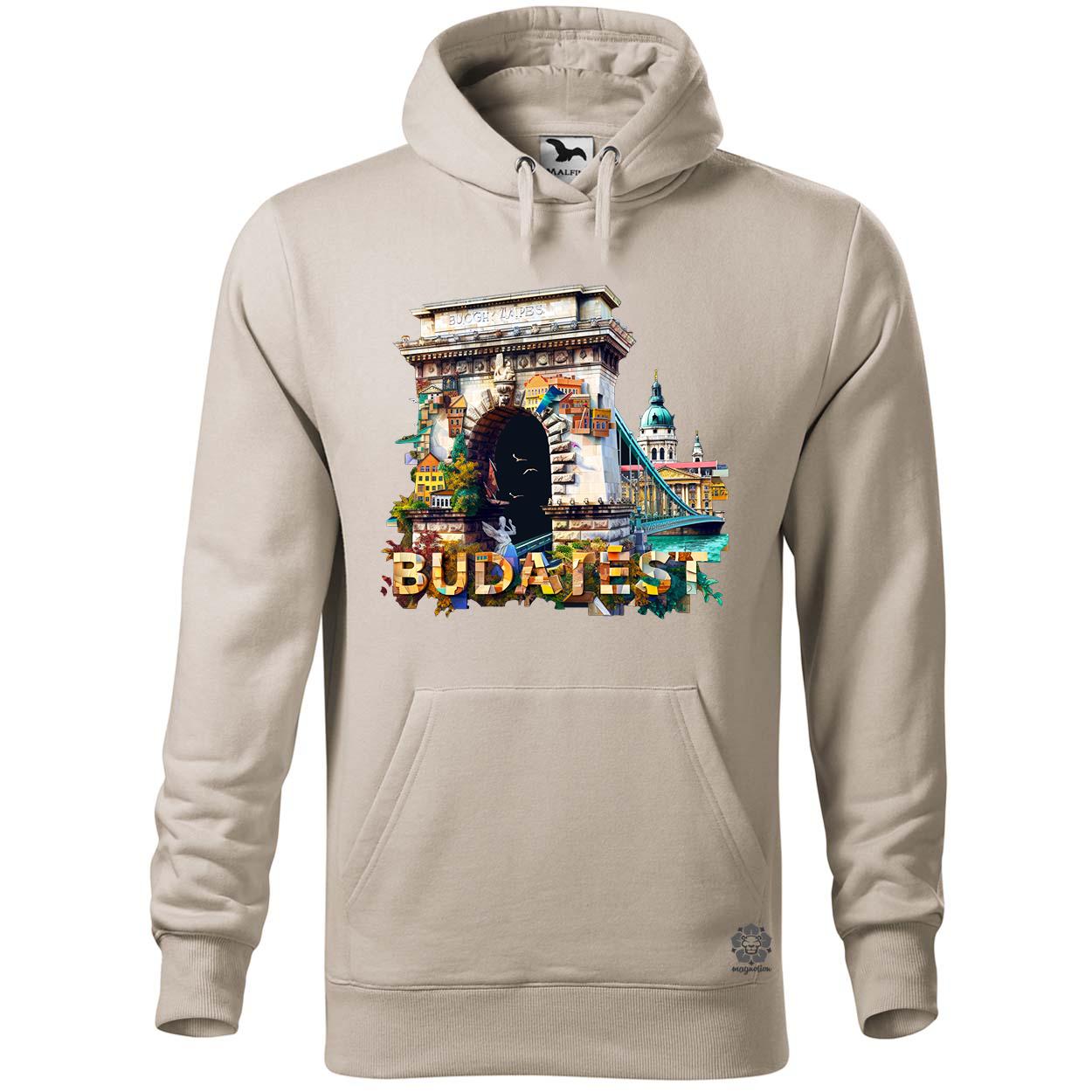 Budapest absztrakt v16 egyedi  pulóver 