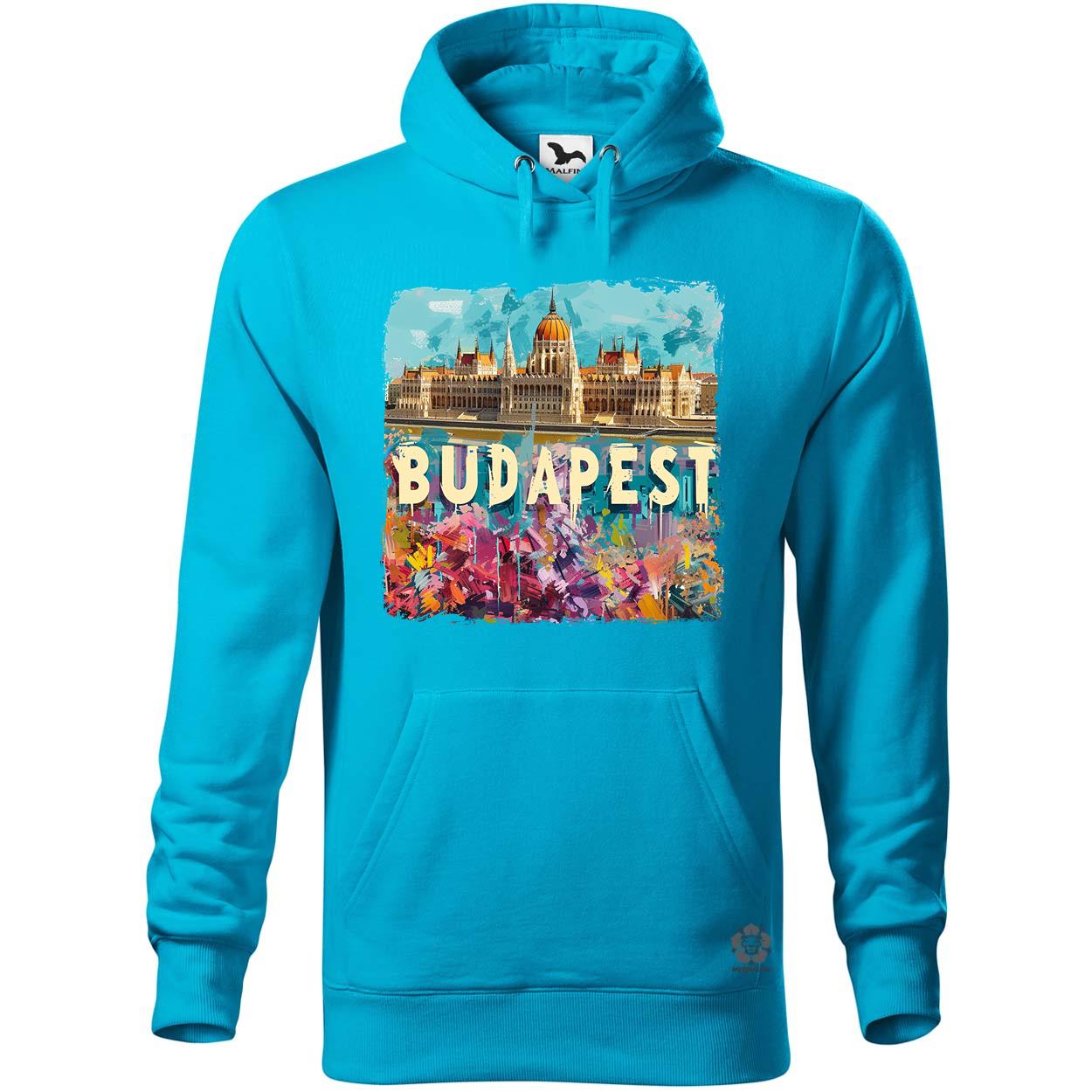 Budapest absztrakt v9 egyedi  pulóver 