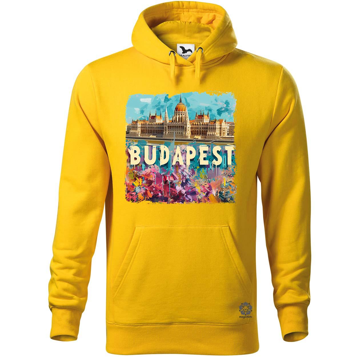 Budapest absztrakt v9 egyedi  pulóver 