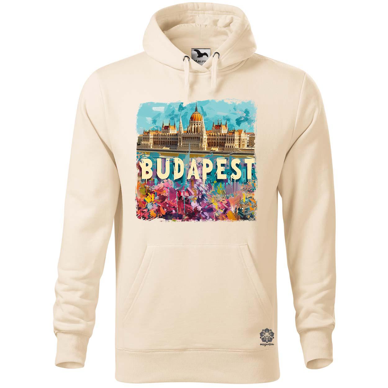 Budapest absztrakt v9 egyedi  pulóver 