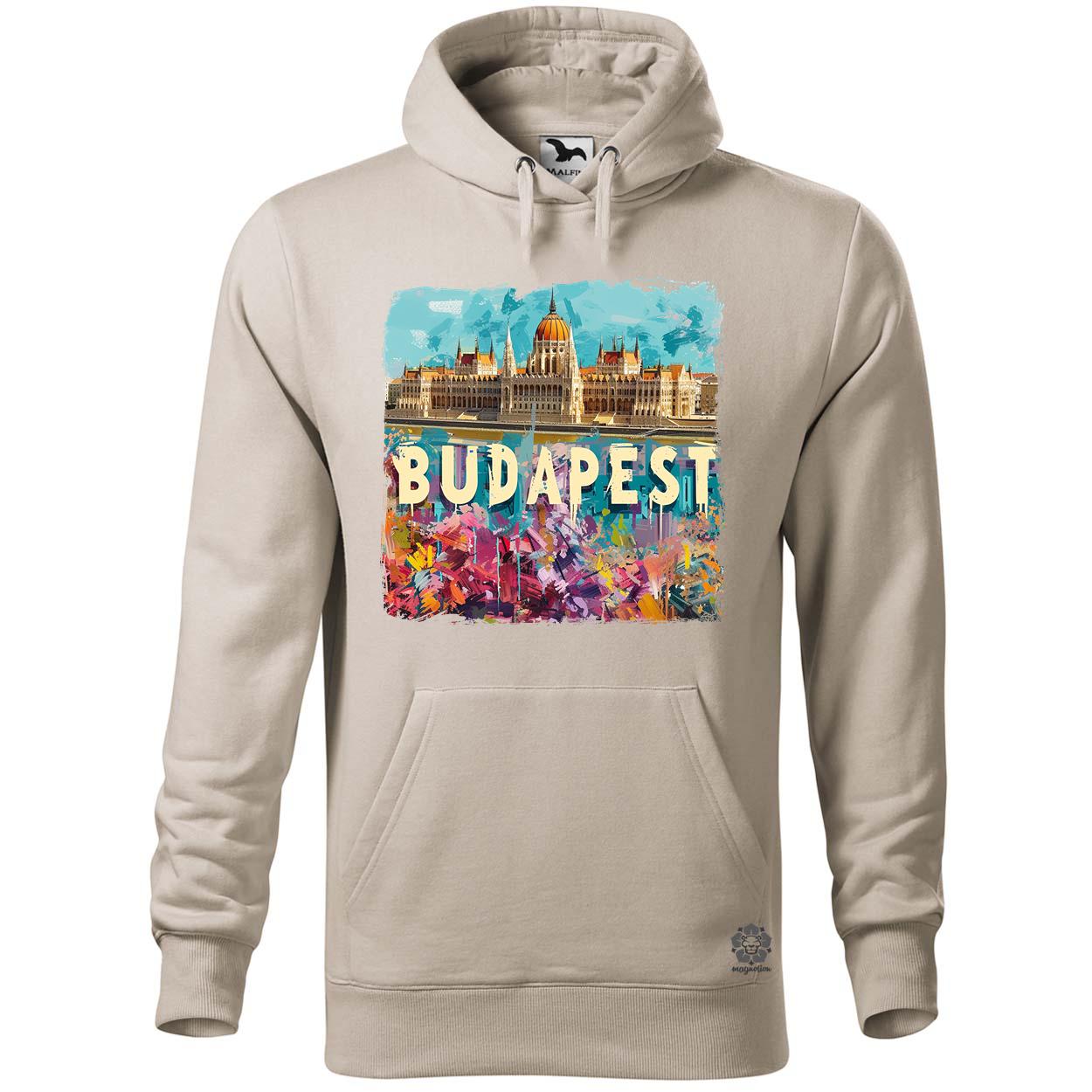 Budapest absztrakt v9 egyedi  pulóver 