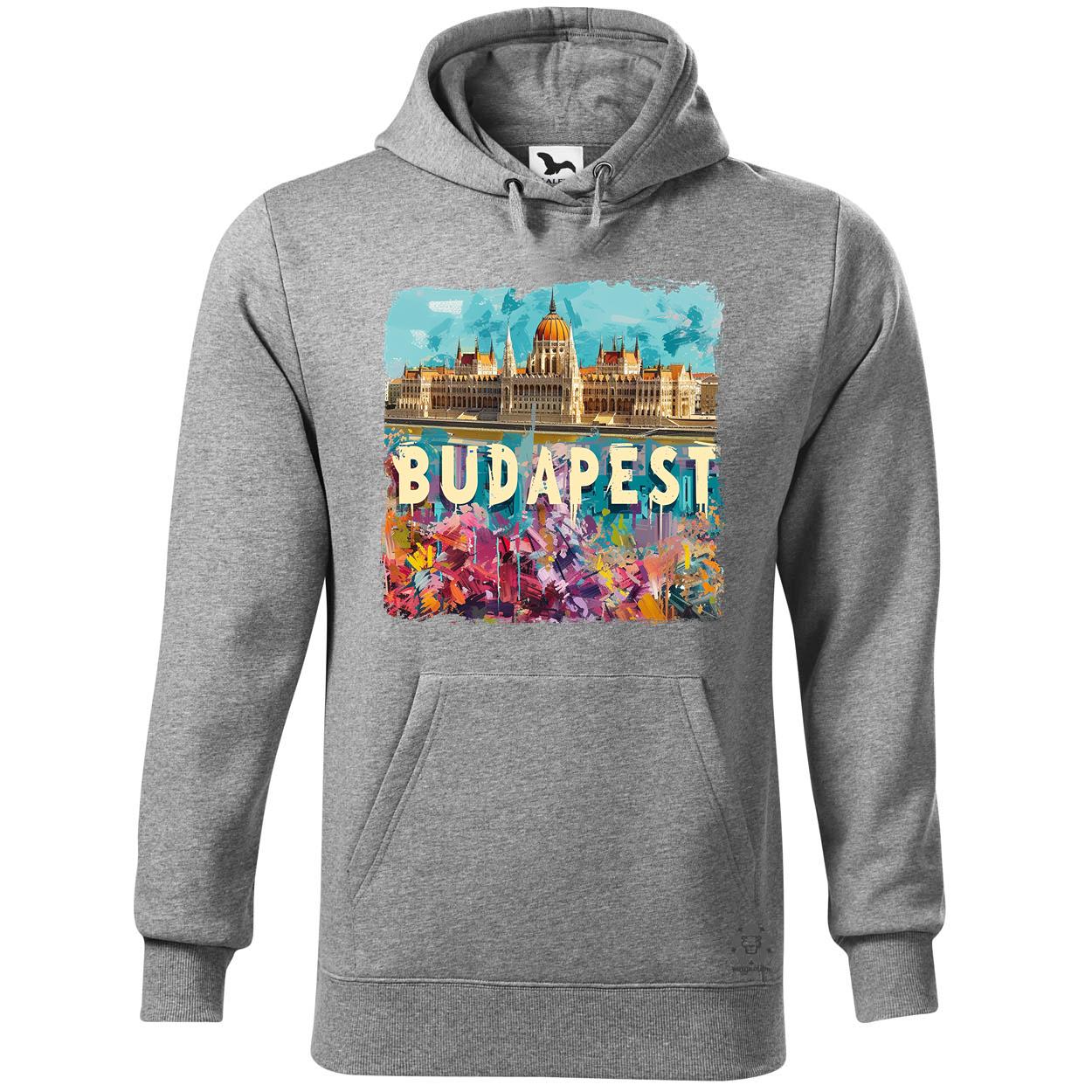 Budapest absztrakt v9 egyedi  pulóver 