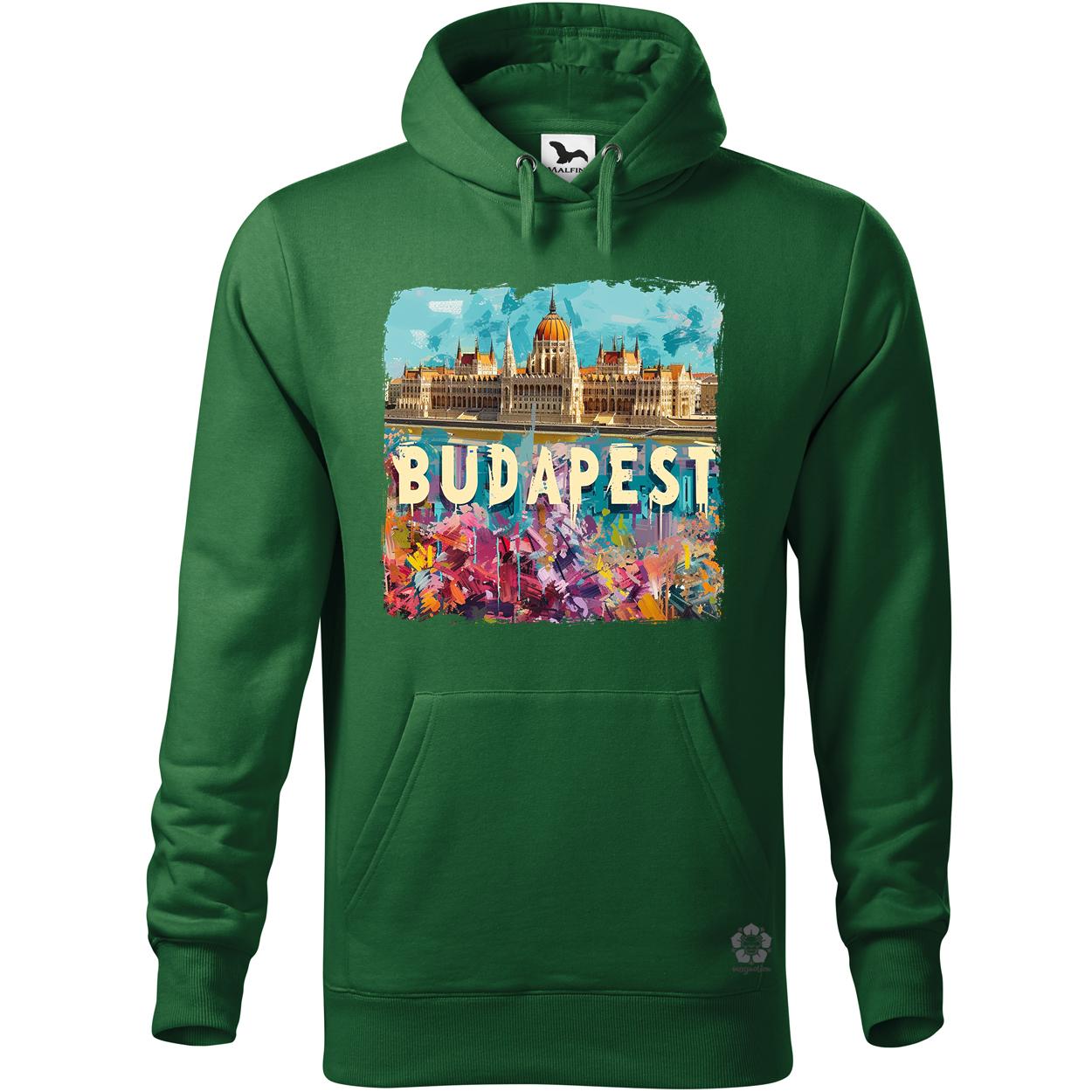 Budapest absztrakt v9 egyedi  pulóver 